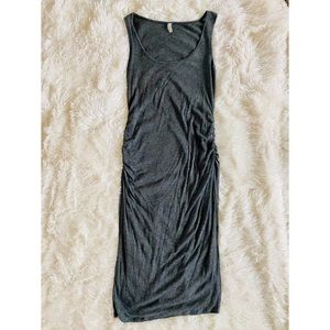 PinkBlush Ribbed Knit Maternity Dress